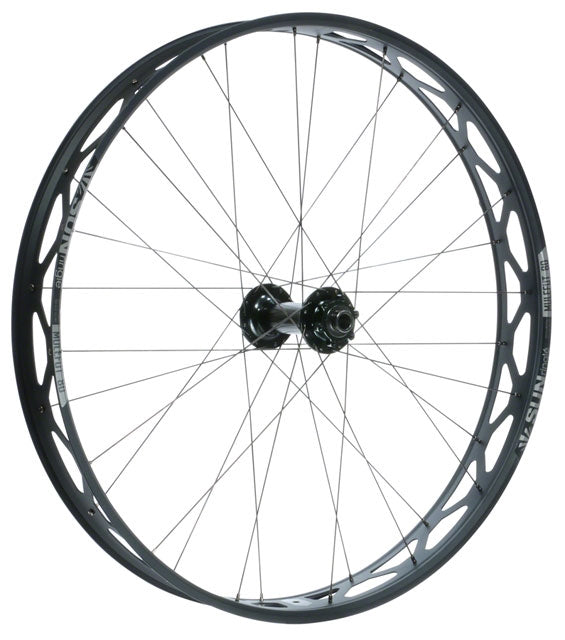 Sun Ringle Mulefut 80SL V2 Front Wheel: 27.5" 150x15, Black
